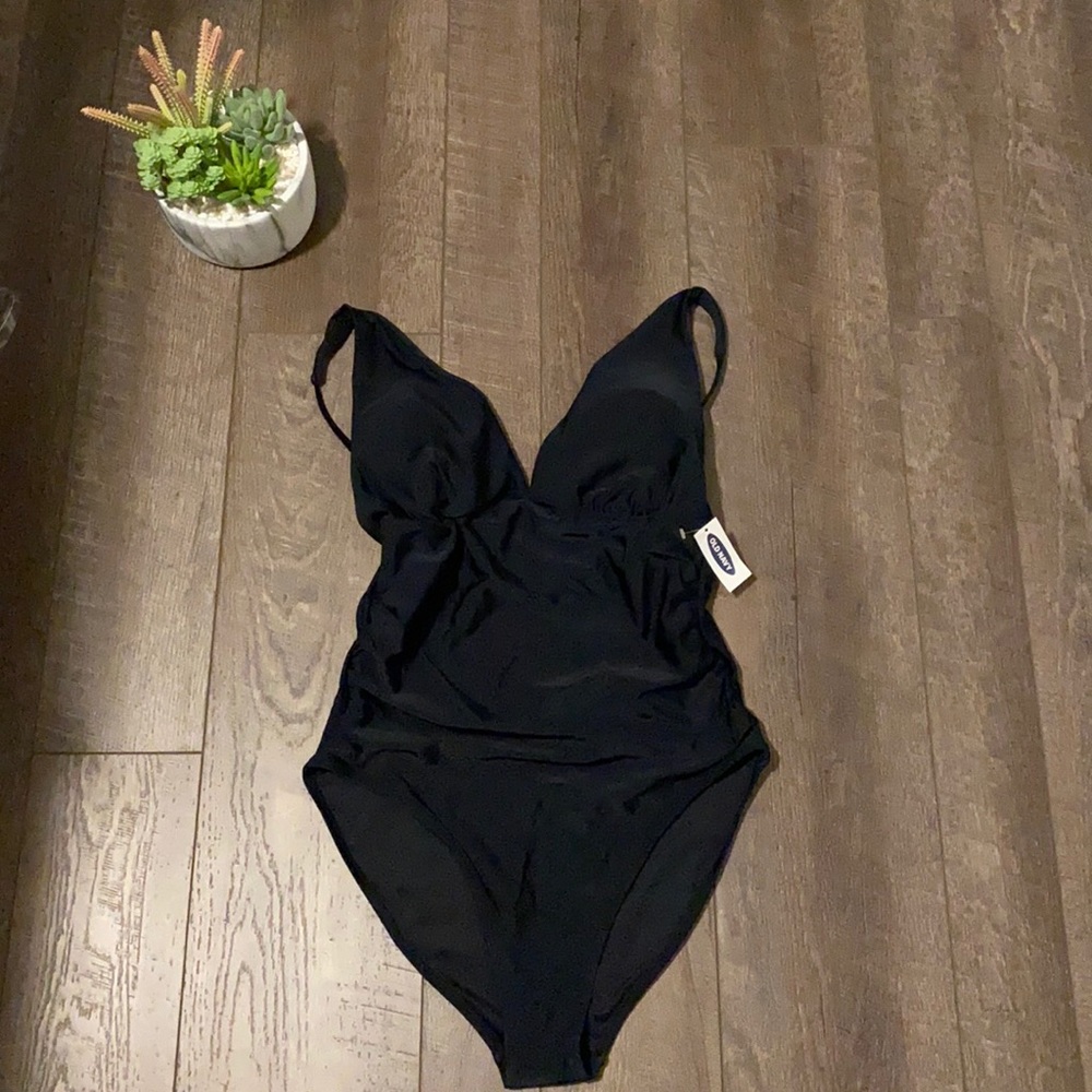 Old Navy Black One-Piece Swimsuit